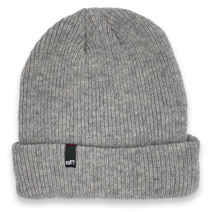 Light Grey Merino Wool Beanie